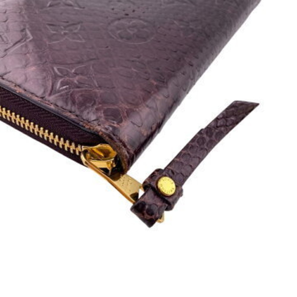 Louis Vuitton Wallet Zippy Python Long Wallet Pur… - image 7